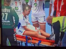 andrea lekic povreda euro srbija holandija horor suze video