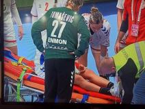 andrea lekic povreda euro srbija holandija horor suze video