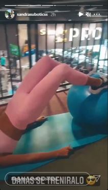 aleksandra subotić kilogrami vežbanje teretana nakon porođaja