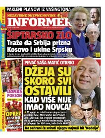 prelistavanje sutrasnje stampe 9 decembar