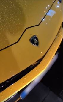 baka prase lamborgini pauk kazna 300 evra instagram foto