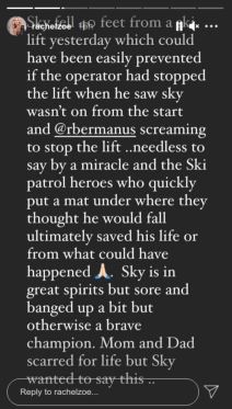 rejcel zoi sin skajler pao sa zicare instagram foto