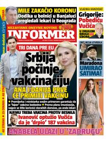 prelistavanje sutrasnje stampe 24 decembar 