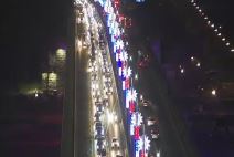 beograd novogodisnji praznici korona virus guzve mostovi foto