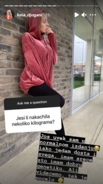 luna djogani trudnoca stomak kilogrami marko miljkovic