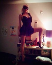 dina prelevic cerka dusana prelevica preleta gola slikanje plejboj instagram foto