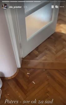 zemljotres hrvatska veljko raznatovic poruka porodicama instgaram