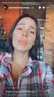 anastasija raznatovic bez sminke pidzama slike