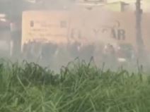 huligani brazil zakazana tuca pistolj baklje sipke santos sao paulo