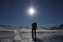 turska jezero balik zaledjeno turisticka atrakcija fotografije