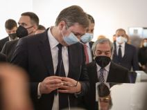 aleksandar vučić dušan duda ivković partija šaha 100 godina košarkaškog kluba radnički