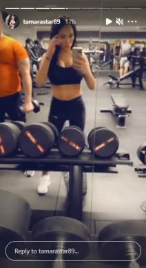 tamara djuric trbusnjaci nakon porodjaja teretana