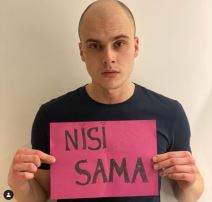 milena radulovic iva ilincic silovanje podrska poznati transparent na internetu