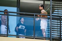 novak djokovic australijan open karantin tenis terasa fotografije