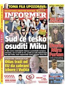 prelistavanje sutrasnje stampe 24 januar