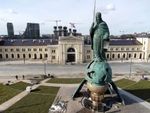 spomenik stefan nemanja ostecen muskrac otkinuo krst