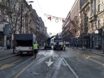 beograd kralja milana pukla cev nema vode