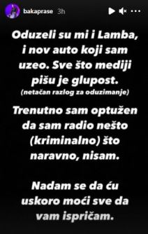 baka prase oduzimanje automobila policija drustvene mreze