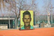 Novak Đoković dobio mural u Trebinju