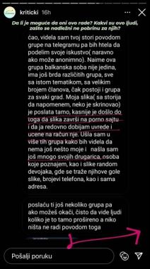 telegram gole slike devojaka administrator grupe saslusanje mere sud 