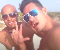 Petar Perović i muž Tristan slike na Instagramu