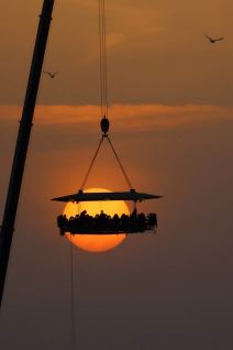 restoran u vazduhu sky restaurant dubai fotografije