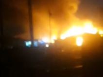 pancevo pozar stara staklara kvalitet vazduha opasne materije video snimak