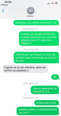 branislav lecic tuzilastvo saslusanje danijela stajnfeld optuzbe silovanje izjava