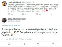 branislav lecic hristina stoiljkovic poruke detalji foto