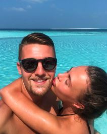 sergej milinkovic savic devojka instagram