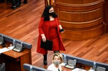vjosa osmani predsednica kosovo cestitka dritan abazovic