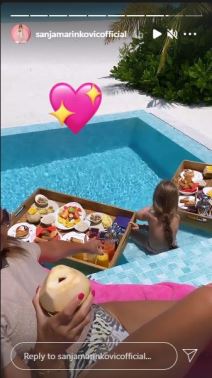 sanja marinkovic bikini maldivi seksi slike