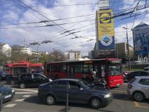 kolaps u beogradu saobracajna guzva na slaviji