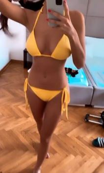 tijana stoisavljevic amidzi sou voditeljka u seksi bikiniju