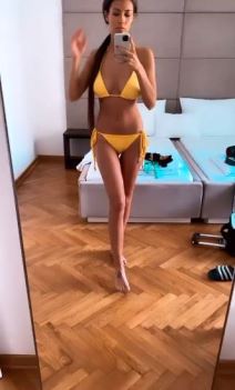 tijana stoisavljevic amidzi sou voditeljka u seksi bikiniju