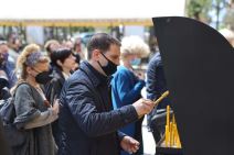 milos sobajic sahrana slikar novo groblje