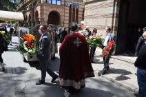 milos sobajic sahrana slikar novo groblje