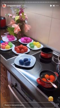 stanija zadruga honorar uskrs instagram foto