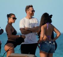 dejvid geta devojka dzesika ledon bikini fotogafije