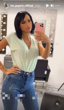 iva grguric crnka nova frizura neprepoznatljiva
