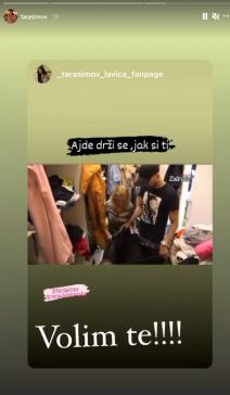 tara izbacena iz zadruge oglasila se na instagramu foto