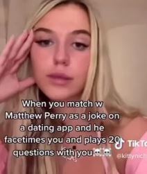 prijatelji glumac metju peri muvao tinejdzerku