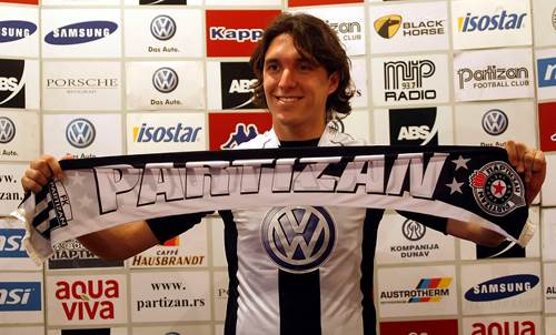 Saša Ilić i Raća Petrović Anderleht Partizan
