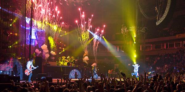 Koncert Guns N Roses na Ušću 