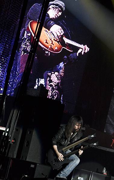 Koncert Guns N Roses na Ušću 