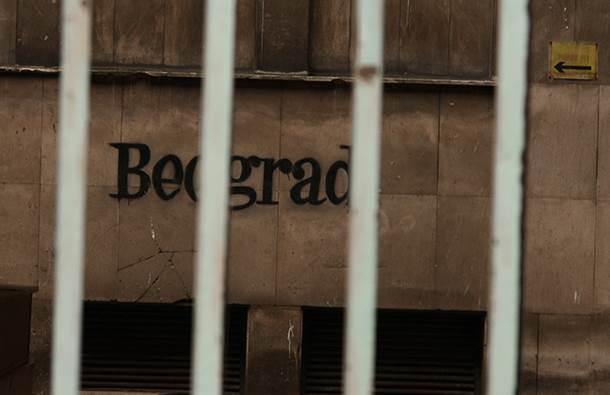 Srpska snajka se šokirala grafitima u Srbiji