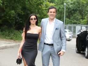 Aleksandar Mitrović i supruga Kristina Mitrović