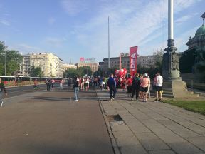 beogradski maraton trka zatvorene ulice foto