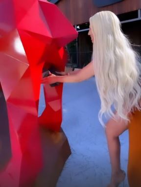 jelena karleusa pipa statuu foto