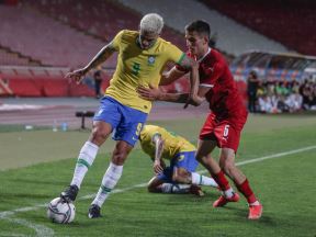 pedro brazilac dva gola srbija brazil fotografije sa utakmice